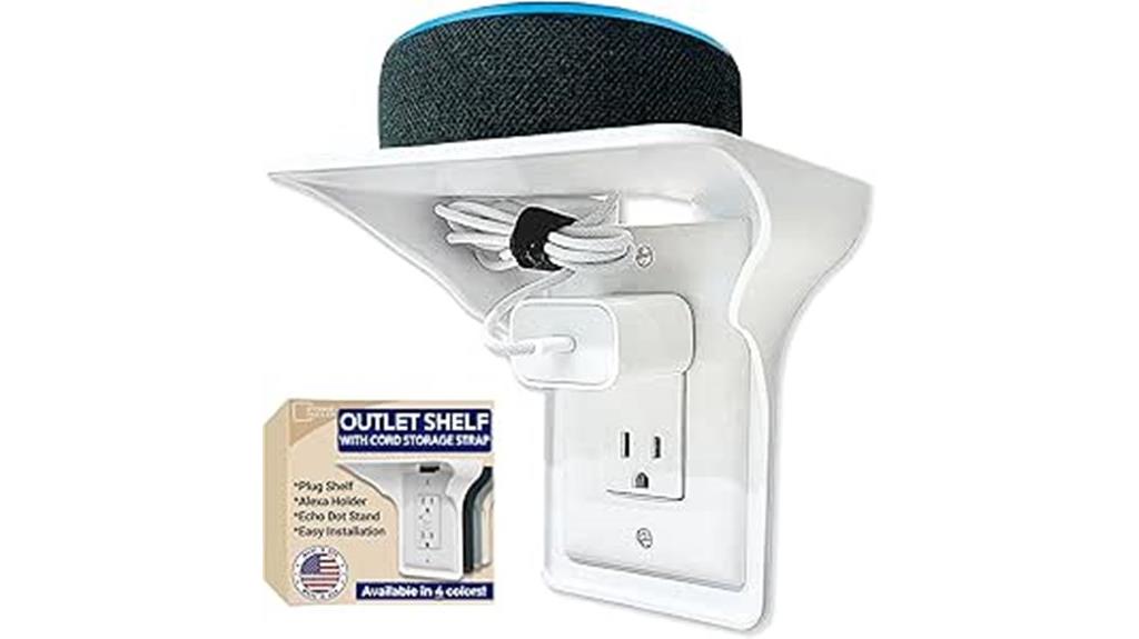 power outlet with storage