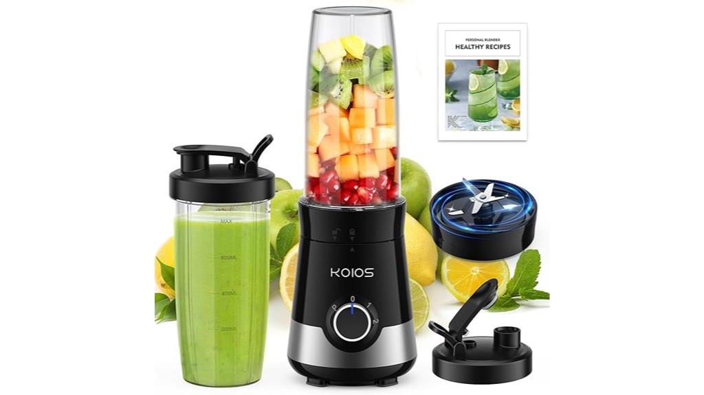 powerful 900w blender with bottles