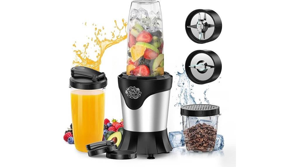 powerful portable blender combo