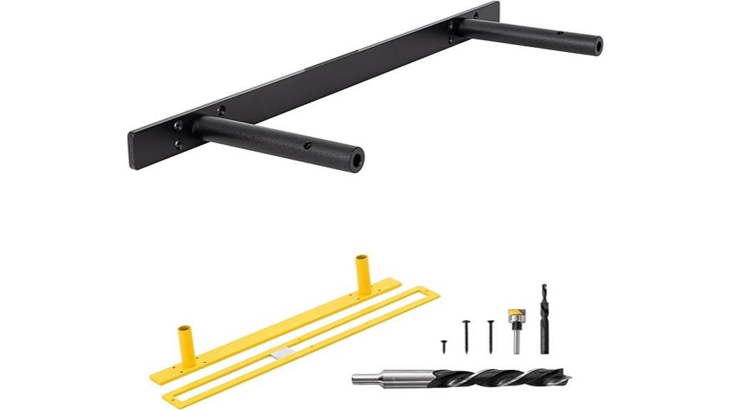 premium black wall mount