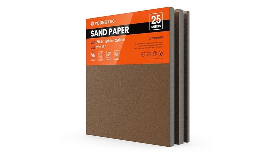 premium multi grit sandpaper pack