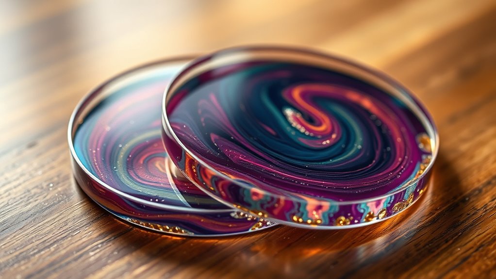 proper resin coaster care