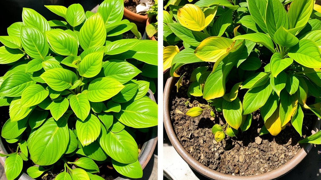proper watering and monitoring