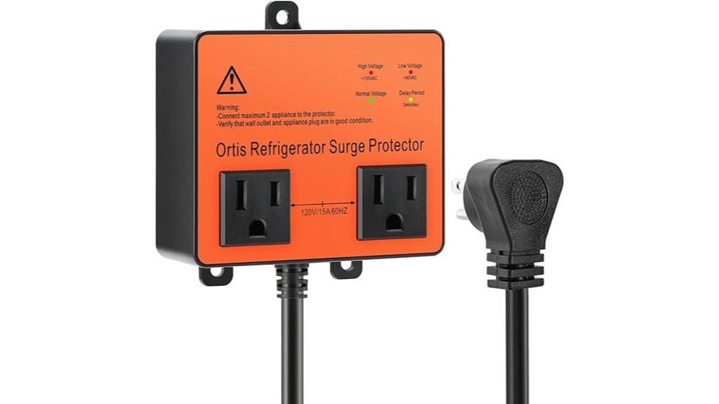 refrigerator voltage surge protector