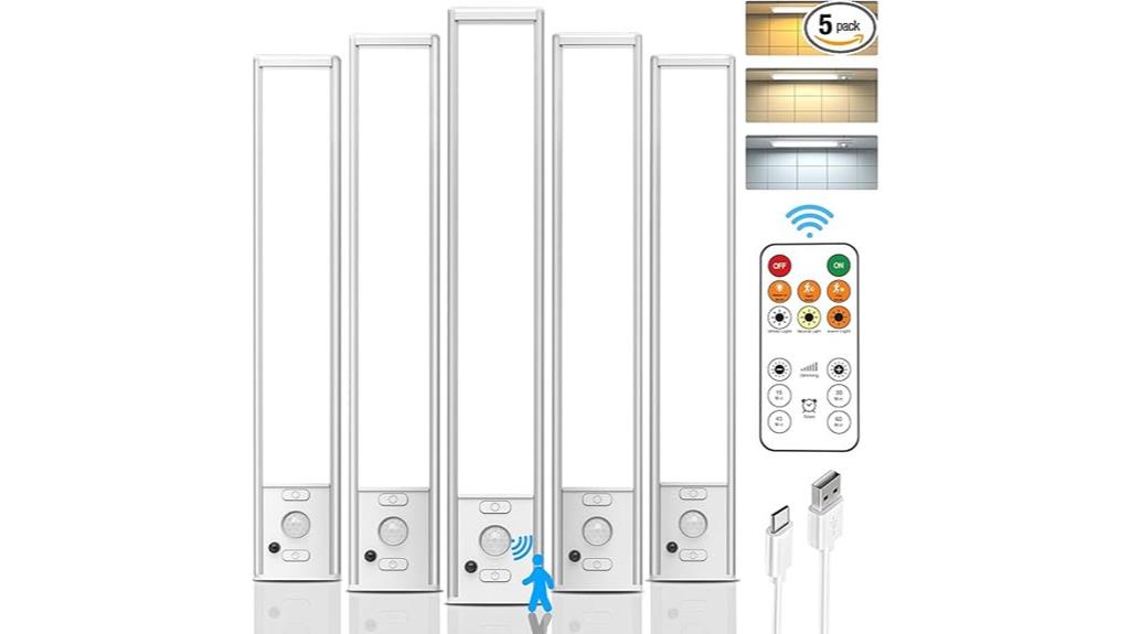 remote controlled cabinet lighting