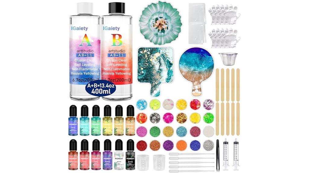 resin coaster silicone kit