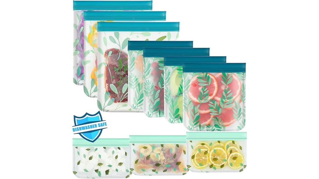 reusable food storage bags