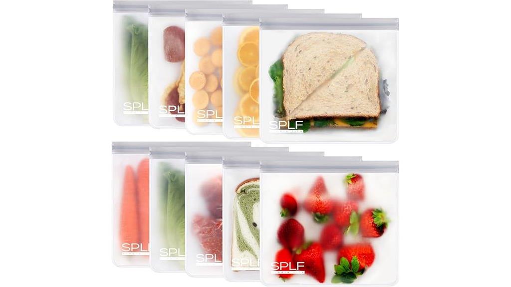 reusable sandwich bag pack