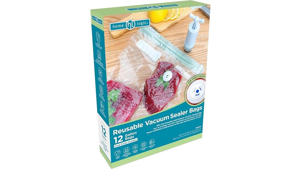 reusable vacuum sealer bags