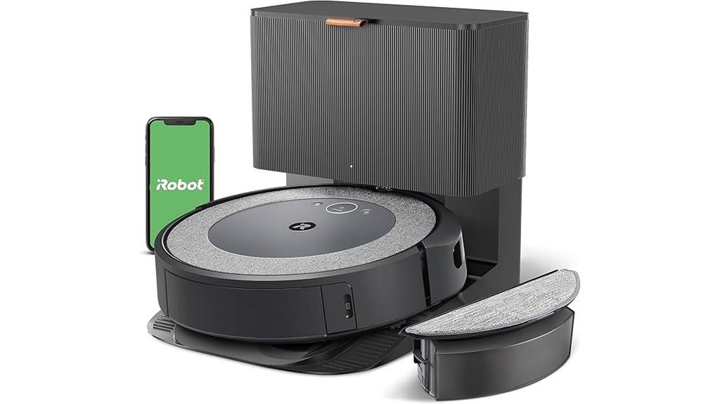 robot vacuum and mop