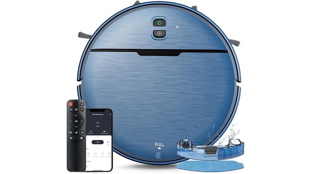 robot vacuum and mop combo