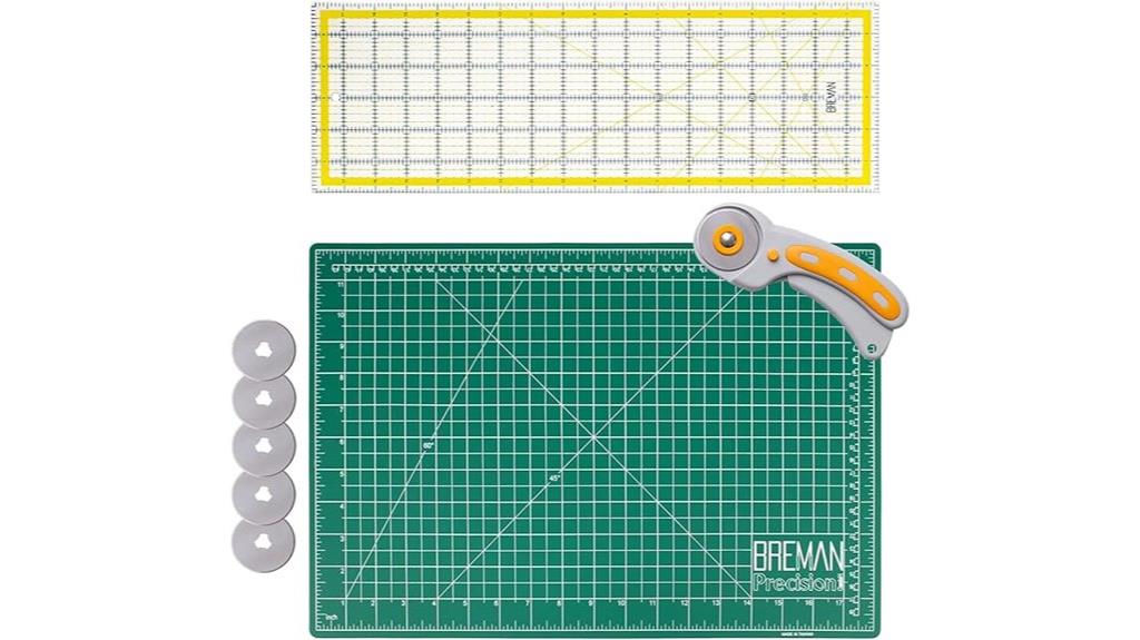 rotary cutter and mat