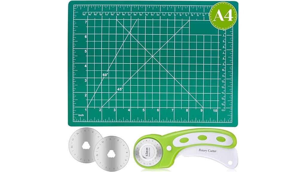 rotary cutter with mat