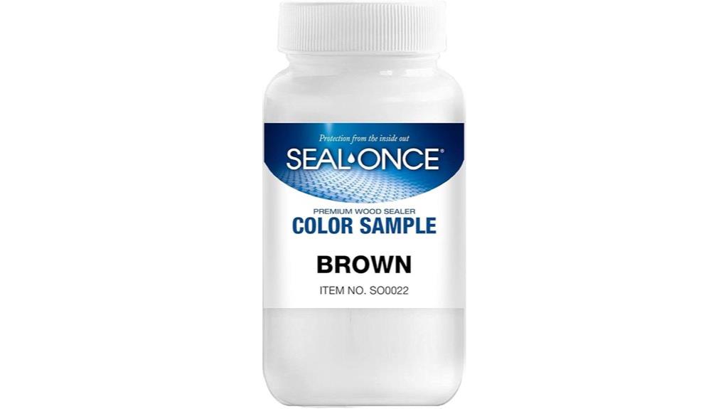 seal once 4 ounce color sample