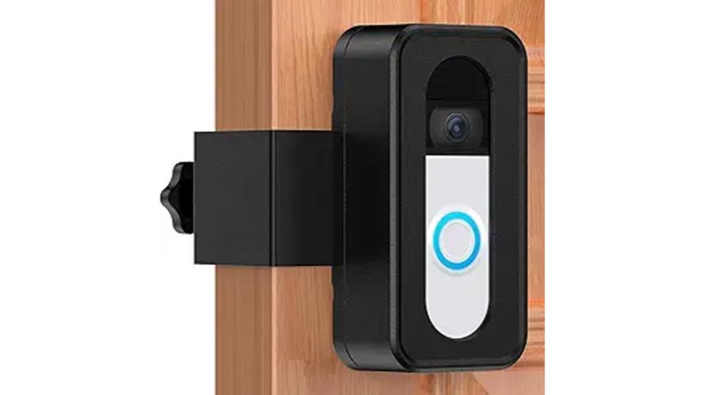 secure doorbell mounting system