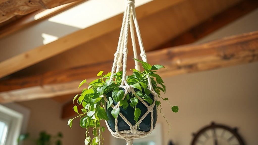 securely hang and adjust