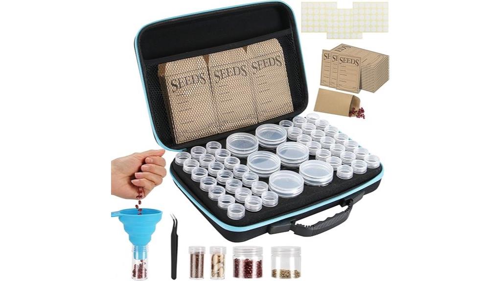 seed storage organizer box