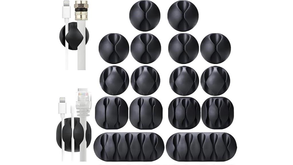 self adhesive cable clips
