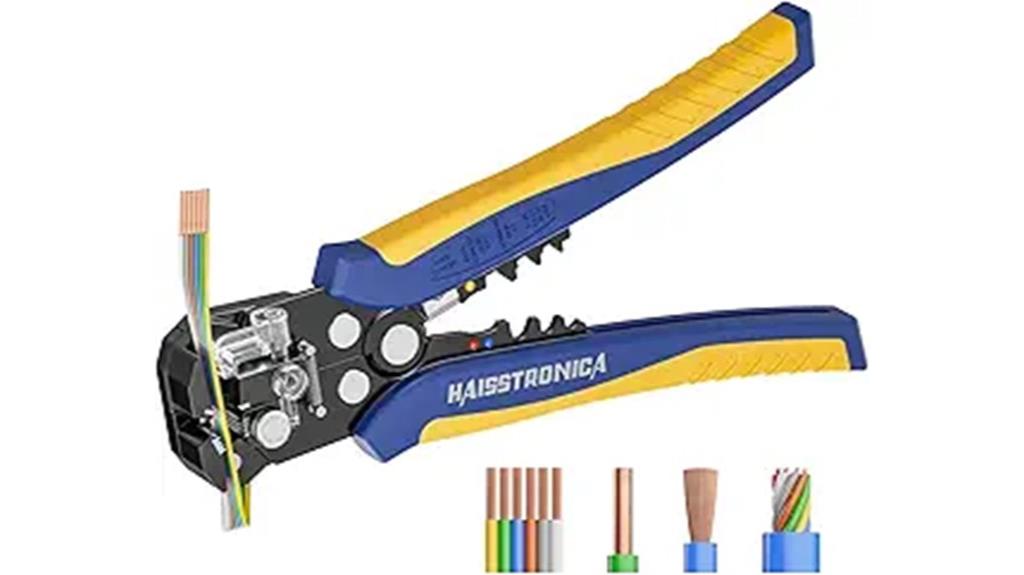 self adjusting wire stripper