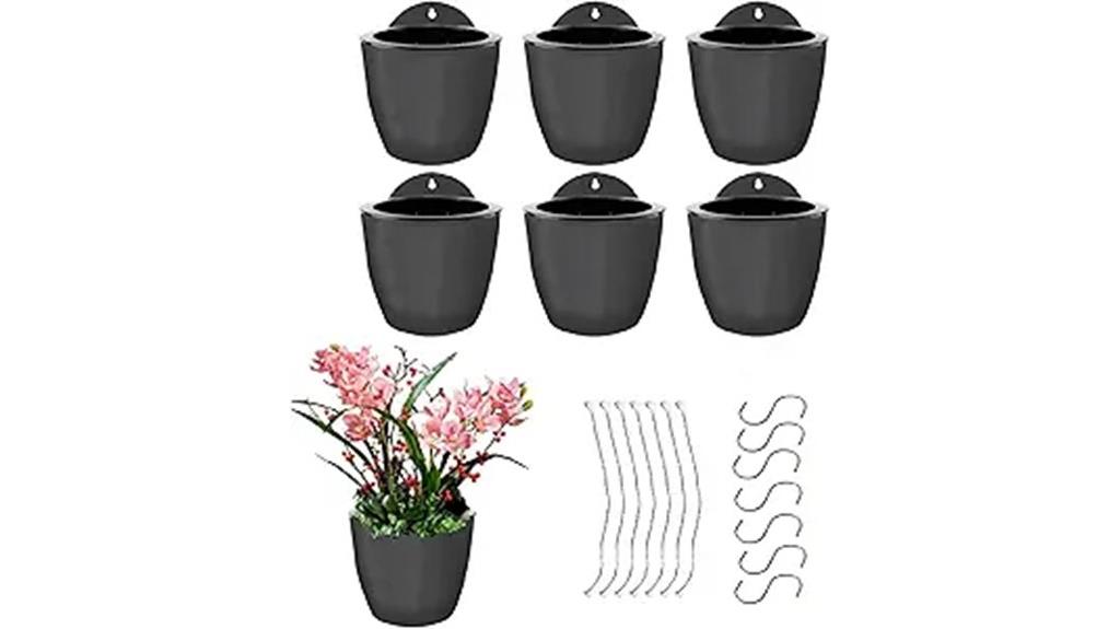 self watering hanging plant pots