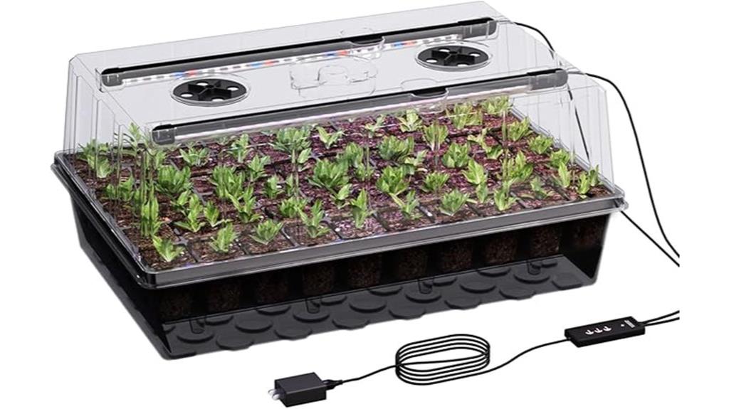 self watering seed tray