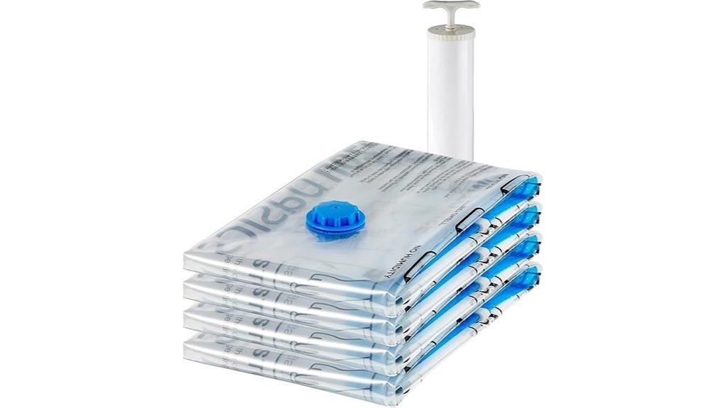 set of four storage bags