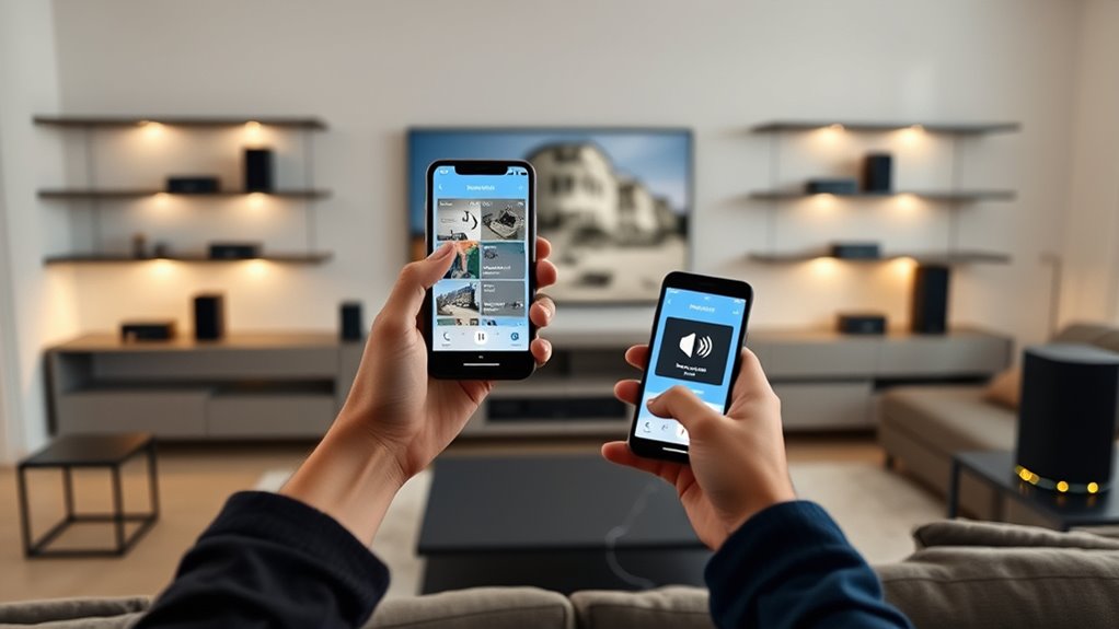 set up multi room speakers