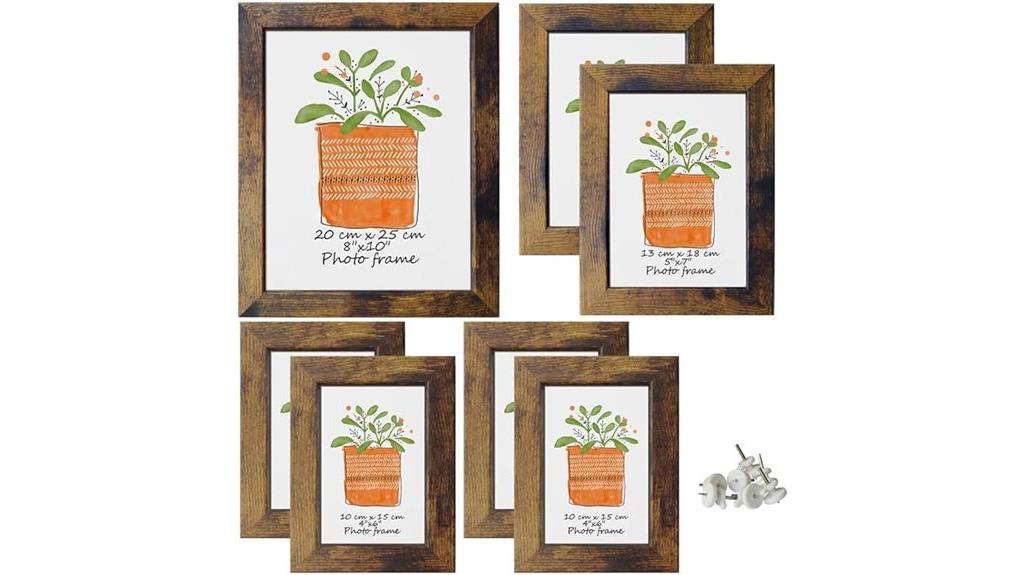 seven frame set