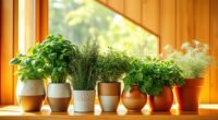 simple indoor herb gardening