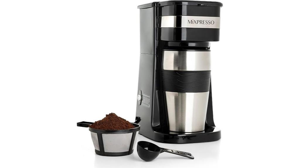 single serve coffee travel mug
