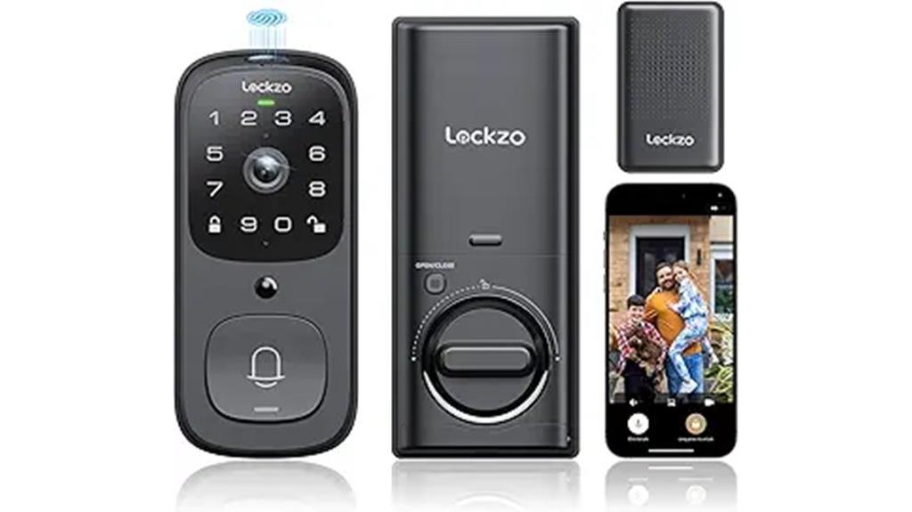 six in one smart door lock