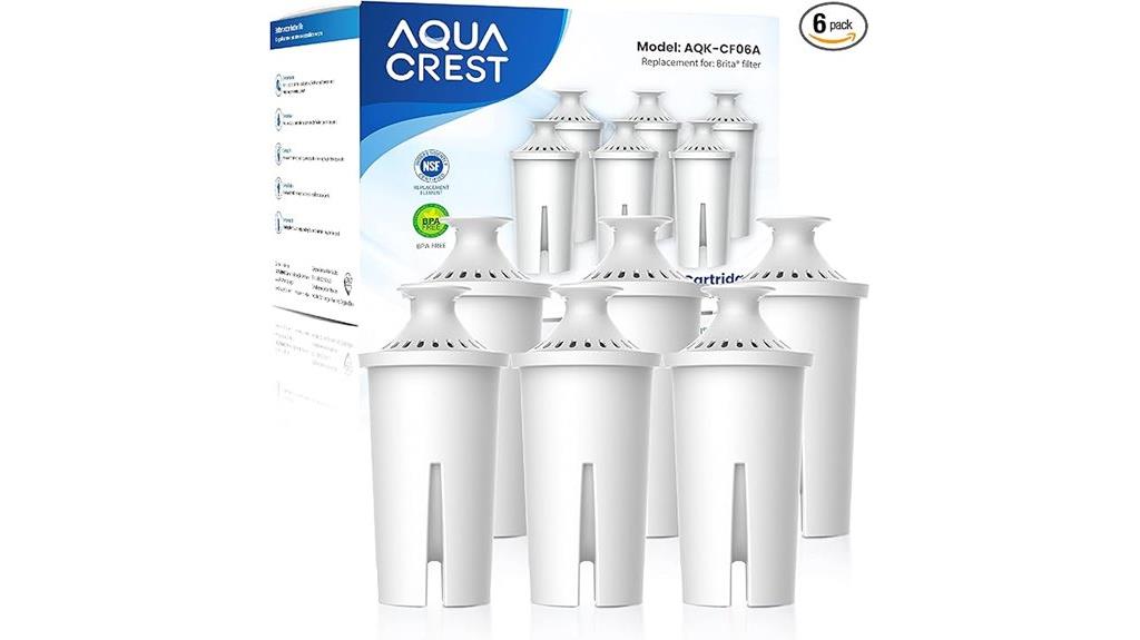 six pack water filter