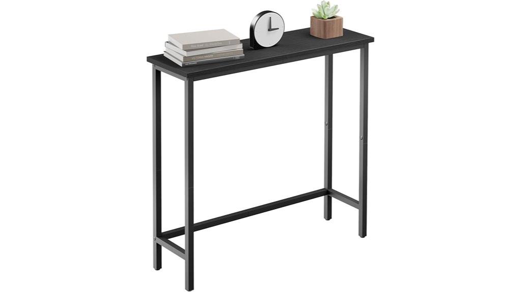slim 29 5 inch entry table