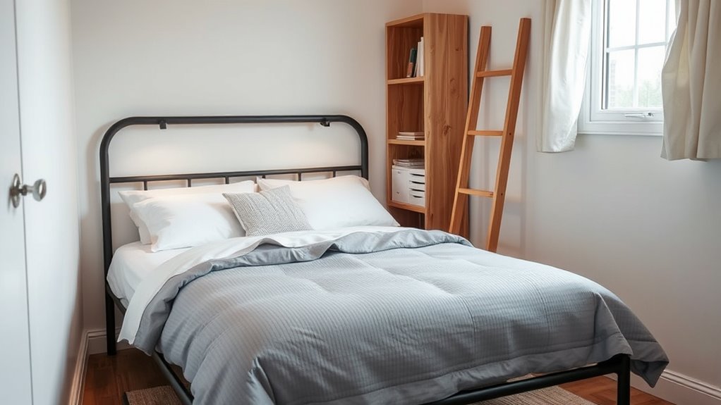 small bedroom bed frame ideas