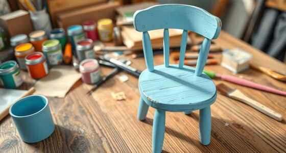 small furniture painting tips