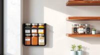 small kitchen spice storage
