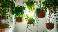small space hanging plant ideas