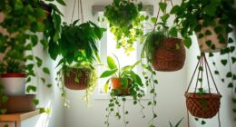 small space hanging plant ideas