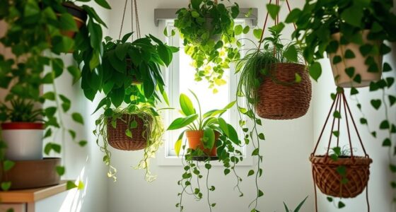 small space hanging plant ideas