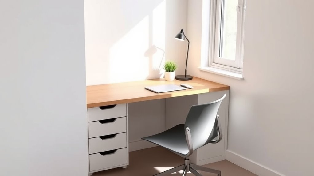 small space home office