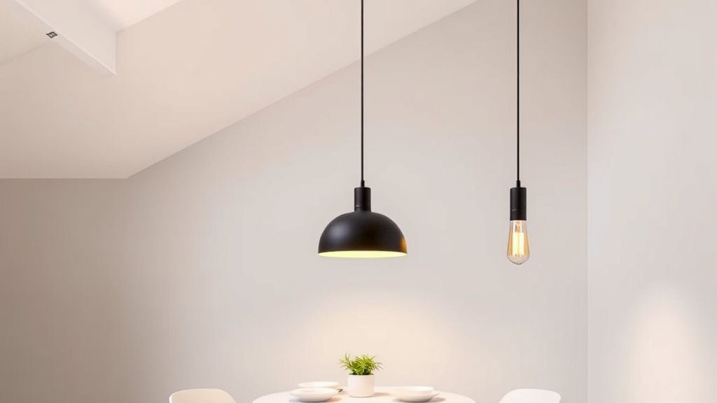 small space pendant lighting