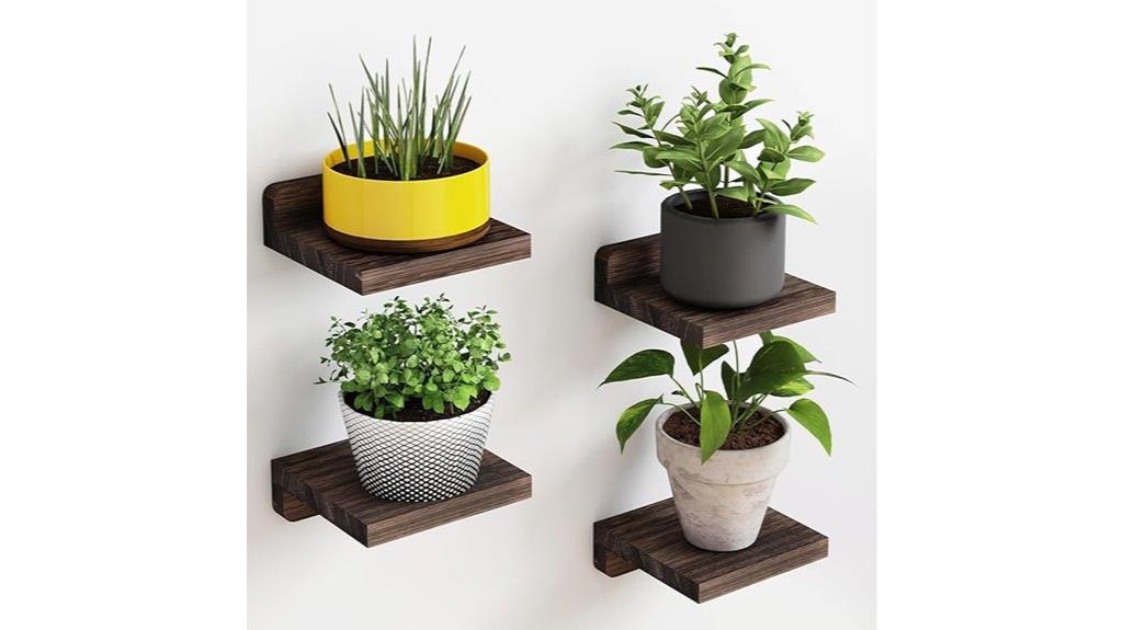 small wall shelf set