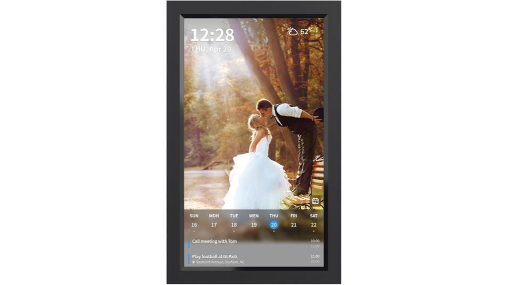 smart 15 inch wi fi calendar