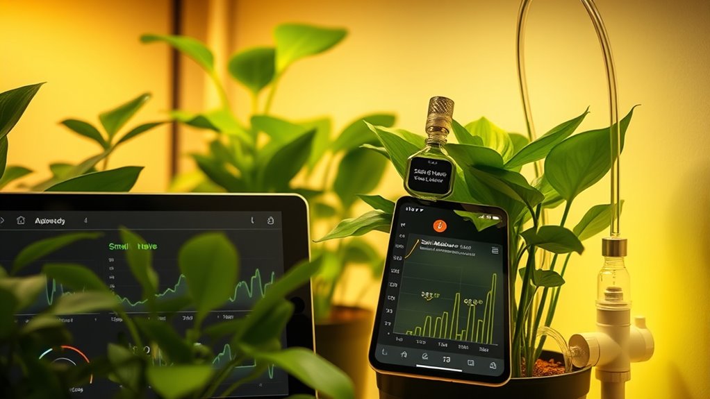 smart automated plant watering