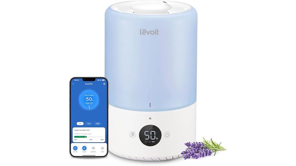 smart bedroom humidifier