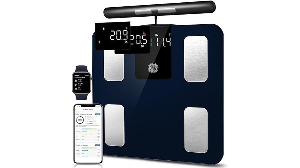 smart bluetooth body scale