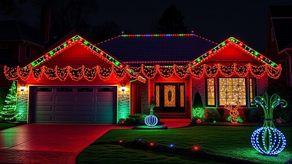 smart festive lighting automation
