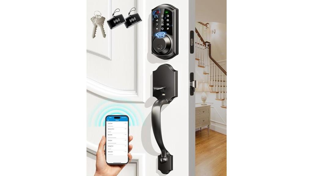 smart fingerprint lock set