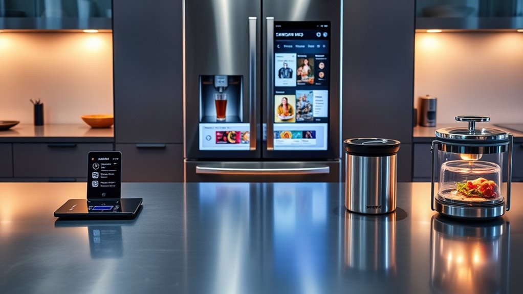 smart fridge with ai