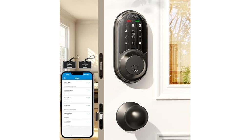 smart front door lock